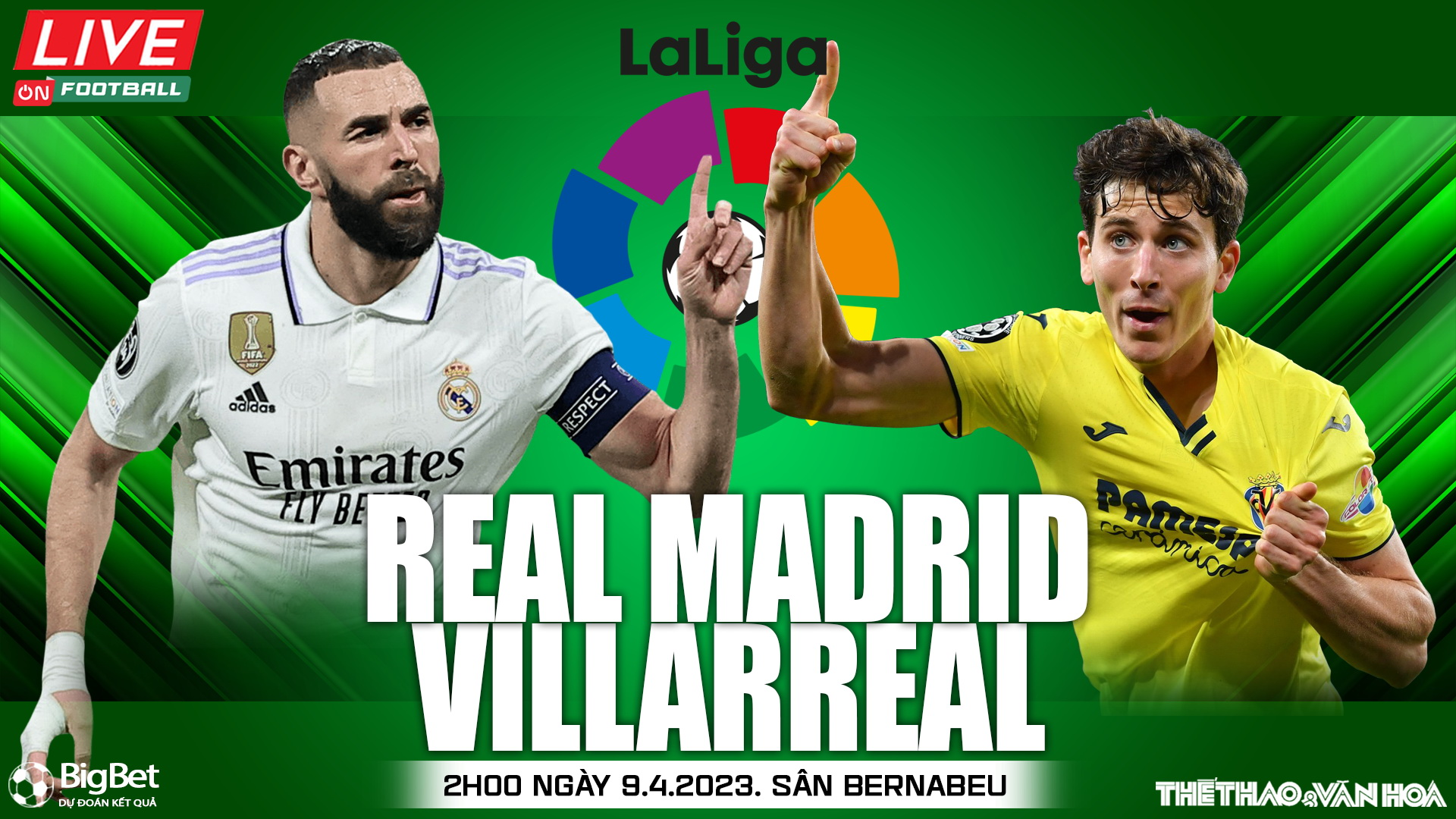 Nh N Nh Soi K O Real Madrid Vs Villarreal H La Liga V Ng