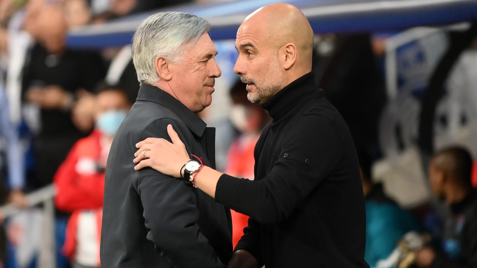 Carlo Ancelotti là cái gai Guardiola muốn bước qua