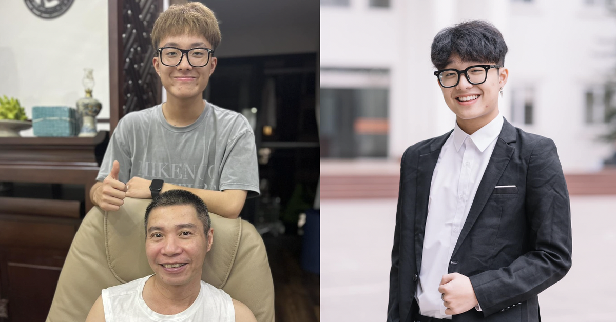 Con trai Công Lý lột xác thành hot boy vườn trường ở tuổi 18 ngoài vẻ điển trai còn có 1 điểm