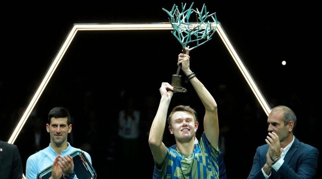 Hạ Novak Djokovic, Holger Rune vô địch Paris Masters 2022: Ngôi sao mới trên bầu trời ATP - Ảnh 1.