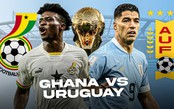 Dự đoán tỉ số trận đấu Ghana vs Uruguay, World Cup 2022 ngày 2/12