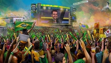 Ở Brazil, người hâm mộ eSports đã biến việc cổ vũ thành một loại hình nghệ thuật đỉnh cao