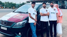 Gia đình lái Toyota Innova 30 ngày từ Ấn Độ sang Qatar xem World Cup