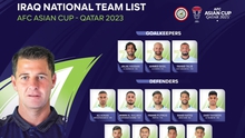 ĐT Iraq đem 12 tuyển thủ đang thi đấu ở châu Âu tới Asian Cup 2023