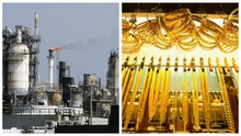 Giá dầu thô thế giới giảm ngày thứ ba liên tiếp - Giá vàng tăng do giá đồng USD giảm
