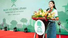 Hoa hậu Nguyễn Thanh Hà chung tay kêu gọi người trẻ sống xanh, bảo vệ môi trường