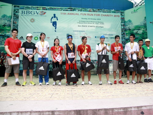 Adidas Việt Nam đồng hành với cuộc chạy bộ từ thiện Fun Run