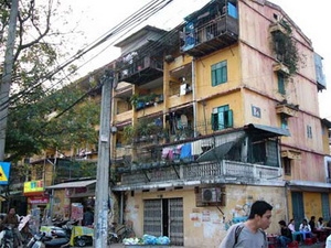 Gian nan công cuộc cải tạo chung cư cũ ở Hà Nội