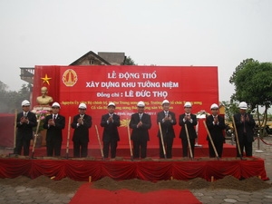Đặt tên đường Lê Đức Thọ tại Nam Định 