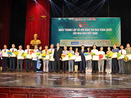 Kỷ niệm 65 năm thành lập Hội Nhà báo Việt Nam, nhà báo 