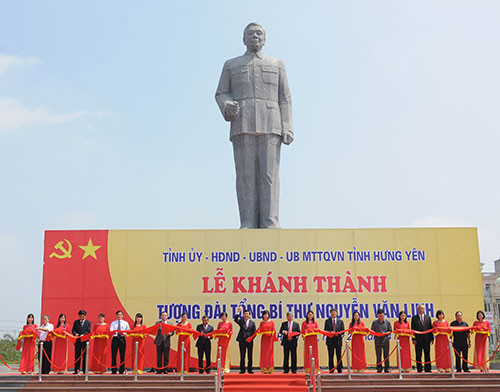 Khánh thành tượng đài Tổng Bí thư Nguyễn Văn Linh