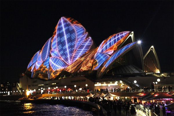 Biến Sydney thành tác phẩm điêu khắc bằng ánh sáng