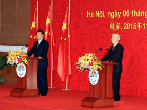  Tổng Bí thư Nguyễn Phú Trọng và Tổng Bí thư, Chủ tịch Trung Quốc Tập Cận Bình gặp gỡ đại biểu thanh niên hai nước