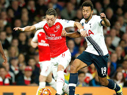 Arsenal suýt thua trước Tottenham: Nếu không có Oezil…
