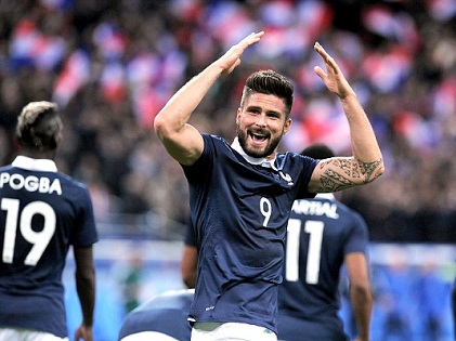 VIDEO Pháp 2-0 Đức: Bàn thắng của Giroud và Gignac bị che mờ bởi khủng bố ở Paris