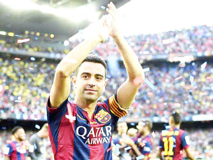 Xavi: 'Berlin là cái kết hoàn hảo cho sự nghiệp ở Barca'