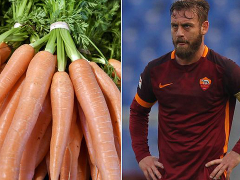 CĐV đem 50kg... cà rốt tới sân tập để chế giễu AS Roma