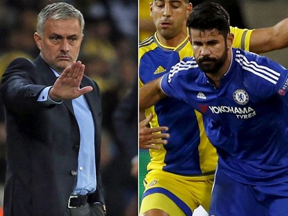 Jose Mourinho có thể sẽ hối hận về việc để Diego Costa ngồi dự bị