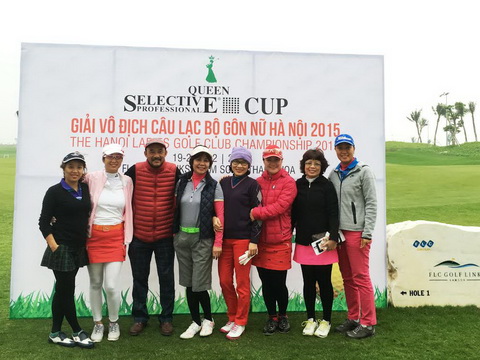56 nữ golf thủ đón Giáng sinh sớm tại FLC Sầm Sơn