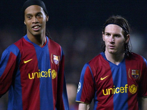 Barca từng sợ Ronaldinho làm hư Messi - VnExpress Thể thao