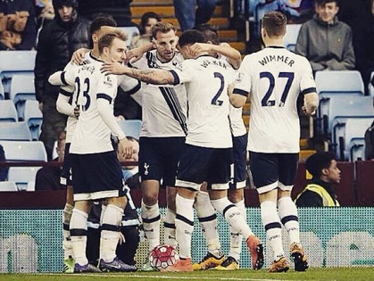 Aston Villa 0-2 Tottenham: Harry Kane giúp Spurs áp sát ngôi đầu