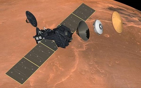 Nga và châu Âu hợp tác trong dự án thăm dò Sao Hỏa ExoMars 