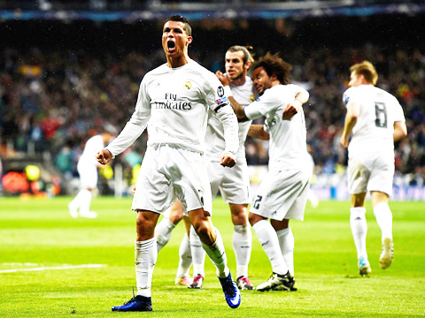 Real Madrid 3-0 Wolfsburg (chung cuộc 3-2): Một mình Ronaldo đưa Real vào bán kết