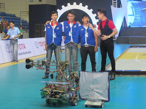 VCK Robocon 2016: Lần đầu tiên giới thiệu robot sinh thái - không sử dụng động cơ