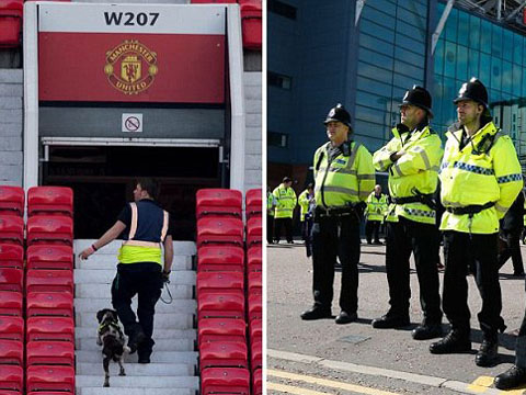 Trận Man United – Bournemouth được dời sang sáng thứ Tư vì trò đùa quái ác về bom