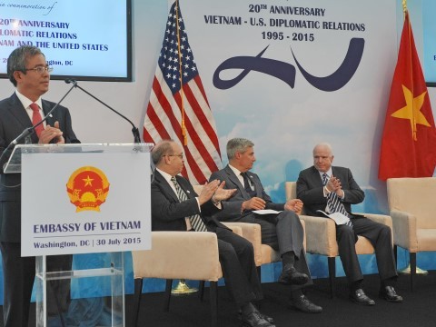 ĐỒ HỌA: Quan hệ đối tác toàn diện Việt Nam - Hoa Kỳ