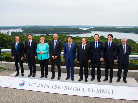Hội nghị G7: Chưa có kế hoạch bãi bỏ cấm vận đối với Nga