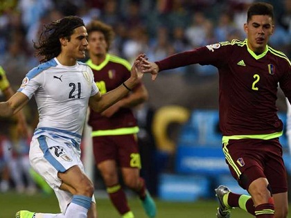 Uruguay 0-1 Venezuela: Cavani tịt ngòi, Uruguay thua trận thứ 2 liên tiếp 