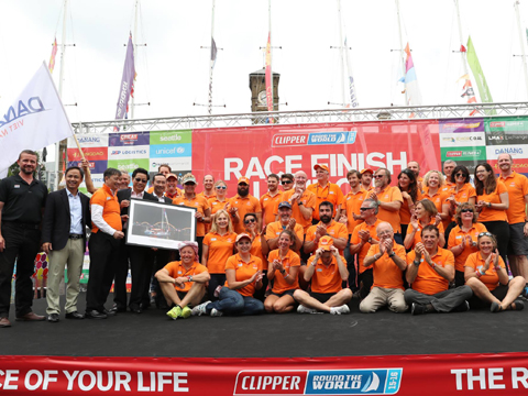 Đội Đà Nẵng -  Việt Nam đứng thứ 7 cuộc đua thuyền buồm Clipper Race