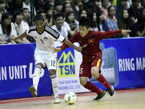Futsal Việt Nam hòa Ai Cập, đàn em Công Phượng thua đậm