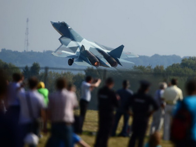 ĐỘT PHÁ: Nga sản xuất hàng loạt 'siêu' máy bay chiến đấu thế hệ thứ 5 (T-50) 