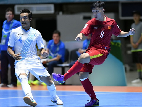 Futsal Việt Nam tràn trề cơ hội lọt vào vòng 1/8 World Cup