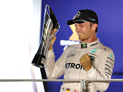 F1 - chặng 15: GP Singapore: Nico Rosberg tái chiếm ngôi đầu