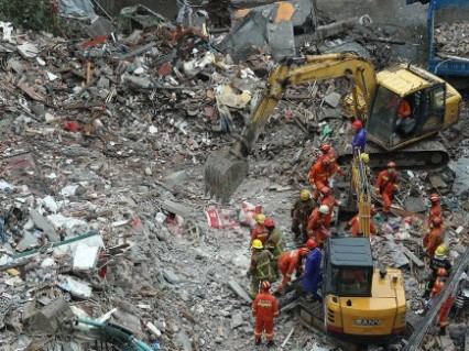 Sập nhà tại Trung Quốc, 8 người thiệt mạng 