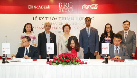 Coca-Cola Việt Nam, tập đoàn BRG và SeABank thỏa thuận hợp tác toàn diện