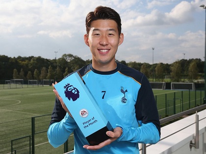 'Niềm tự hào châu Á' Heung-min Son xuất sắc nhất Premier League tháng 9