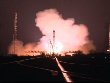 Xuất hiện VIDEO cảnh tàu vũ trụ Nga bốc cháy, lao xuống trái đất