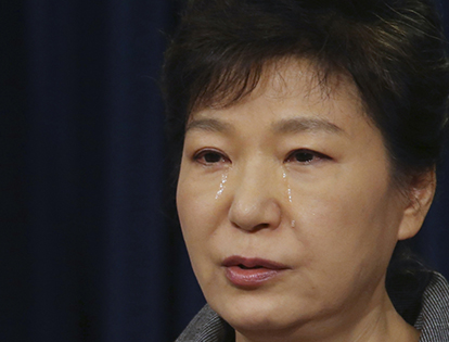 Tổng thống Hàn Quốc Park Geun Hye chờ bị luận tội trong cô đơn, chán nản