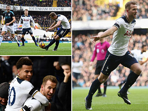 Tottenham 4-0 West Brom: Kane bùng nổ với hat-trick, Spurs chiếm ngôi nhì của Liverpool