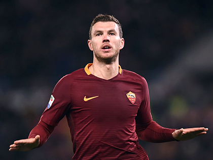 Với trọng pháo Dzeko, Roma sẵn sàng thách thức Juve