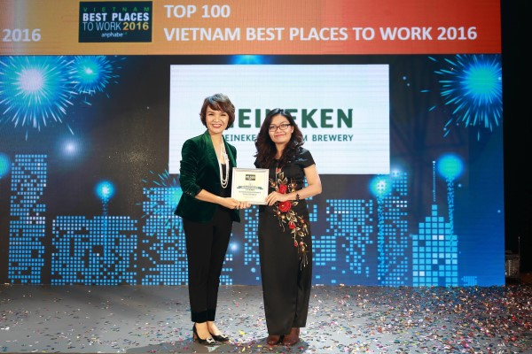 HEINEKEN Việt Nam được vinh danh trong top 10 nơi làm việc tốt nhất Việt Nam