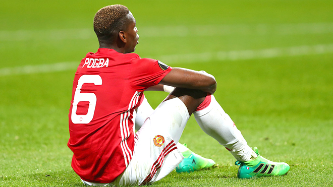 Pogba vắng mặt, Mourinho đau đầu vì thiếu người thay thế