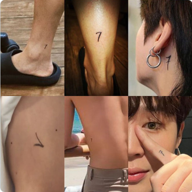 Ba thành viên của X1 sở hữu những hình xăm trên cơ thể