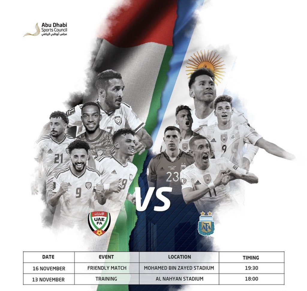 Lịch thi đấu World Cup hôm nay 16/11: Argentina giao hữu UAE