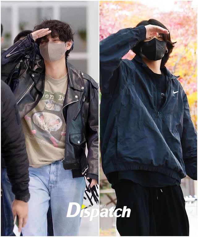 V và Jungkook BTS đẹp trai không thể tin được trong những bức ảnh sân bay chưa chỉnh sửa - Ảnh 19.