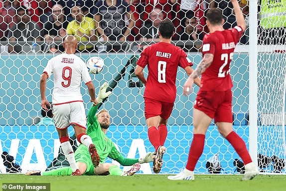 Kết quả bóng đá Đan Mạch 0–0 Tunisia: Chia sẻ 'chiến lợi phẩm' - Ảnh 1.